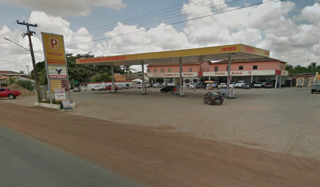 Posto de combustíveis é assaltado em Arapiraca