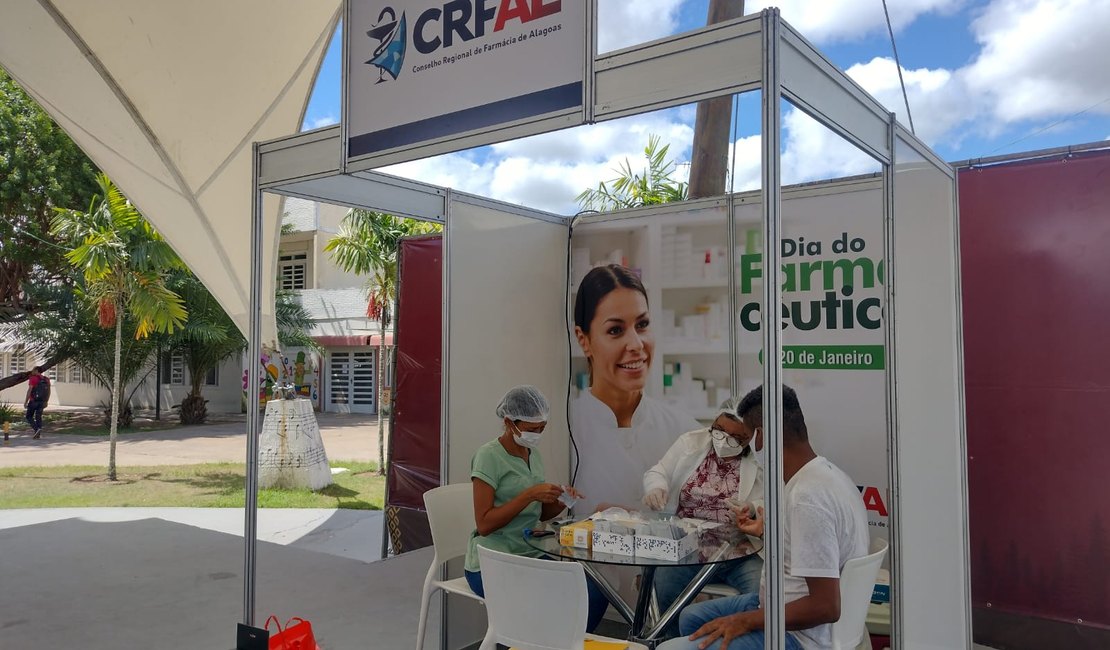 Ação do CRF/AL realiza testes gratuitos em Arapiraca nesta quarta (19); saiba mais