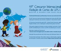 Concurso Internacional de Redação de Cartas: inscrições começam dia 10