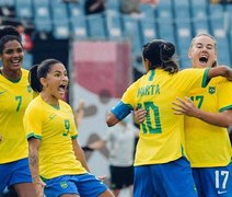 Marta faz dois em estreia da seleção brasileira na Olímpiada