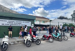 Eleitores deixam para última hora e lotam TRE em Arapiraca nesta quarta (6)