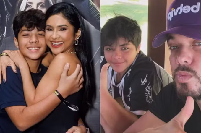 Com tumor ósseo no crânio, Filho de Wesley Safadão e Mileide Mihaile passa por cirurgia de emergência