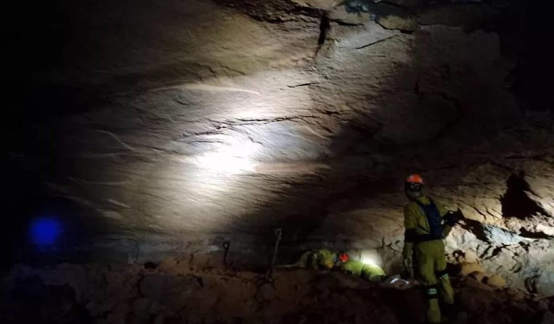 10 pessoas foram soterradas após desmoronamento de gruta no interior de São Paulo