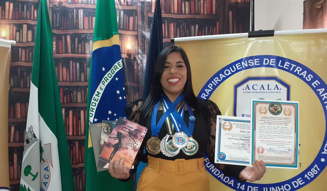 Presidente da Acala Arapiraca recebe premiações e título de Doutora Honoris Causa