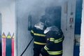 VÍDEO: Incêndio atinge escola em São Sebastião durante a noite da quarta (30)