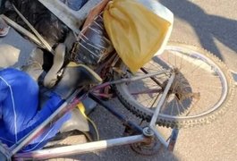 Grave acidente deixa ciclista morto em rodovia alagoana