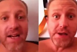 VÍDEO: Em abstinência de drogas, ex-ator de Malhação ameaça matar o próprio pai com bastão por dinheiro