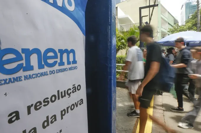 Enem terá inscrição automática para alunos do 3º ano da rede pública