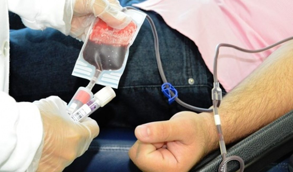 Com apenas 8% do estoque de sangue, Hemoal promove coleta externa