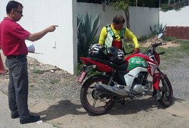 SMTT  de Arapiraca orienta mototaxistas para inspeção veicular de motocicletas