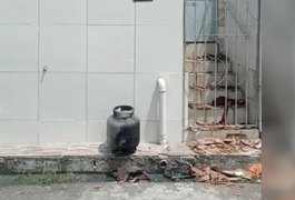 Duas pessoas ficam feridas após explosão de botijão de gás dentro de residência, em Maceió