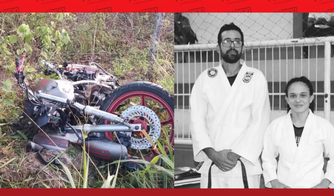 Grave acidente deixa professores de judô mortos na PE-50