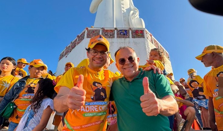 Fé e devoção marcam romaria de pré-candidato a Deputado Federal Gilvan Barros e Deputado Estadual Gilvan Barros Filho ao Horto de Juazeiro do Norte