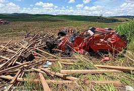 Casal morre em acidente de caminhão, no interior de AL