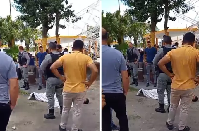 Homem morre após agressão durante discussão em praça de Matriz de Camaragibe; suspeito é preso em flagrante