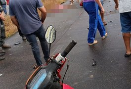 Colisão entre duas motos deixa um morto e um ferido, em Junqueiro