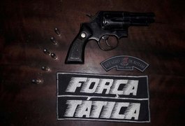 Força Tática prende homem com arma em Arapiraca