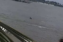 Homem que estava se afogando na Prainha, em Marechal, é resgatado por policiais militares do BPA