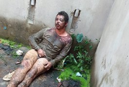 Homem é espancado em terreno baldio, ao lado de creche, em Feira Grande