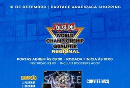 Arapiraca sediará o maior torneio de Yu-Gi-Oh! do Nordeste