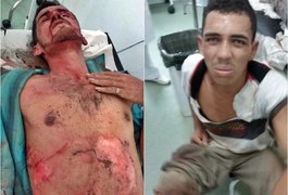 Suspeitos em assalto são agredidos por populares, em São Miguel dos Campos