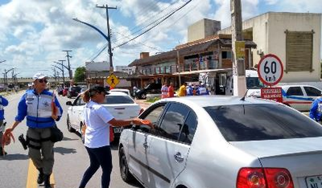 PM e Detran realizam Operação Lei Seca em Marechal Deodoro, Jequiá da Praia e Coruripe