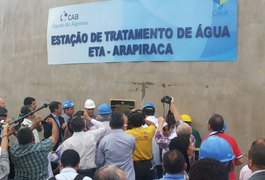 Novo sistema adutor do Agreste é inaugurado em Arapiraca