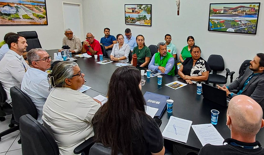 Arapiraca sedia reunião do IBGE para preparar 12° Censo Agropecuário, Florestal e Aquícola