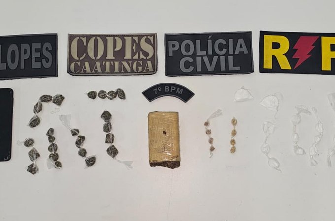 Operação prende suspeito de tráfico e cumpre mandados de busca em Santana do Ipanema