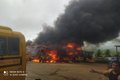 Ônibus escolares ficam destruídos após incêndio na garagem da Prefeitura de Boca da Mata