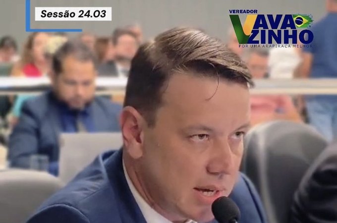 Vereador Vavazinho volta a cobrar solução para situação da Rua Antônio Simão durante sessão da Câmara