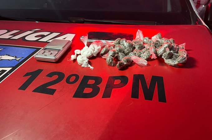 Dois homens são presos por tráfico de drogas no bairro Cidade Universitária