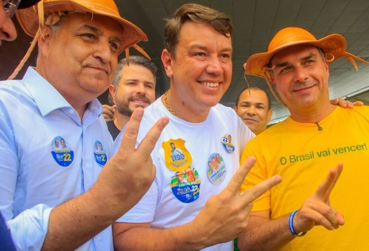 Vavazinho diz que visita de Flávio Bolsonaro e Alfredo Gaspar fortalece Alagoas na campanha presidencial