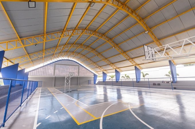 Prefeito Luciano Barbosa inaugura, nesta segunda (17), Ginásio de Esportes na Vila São José