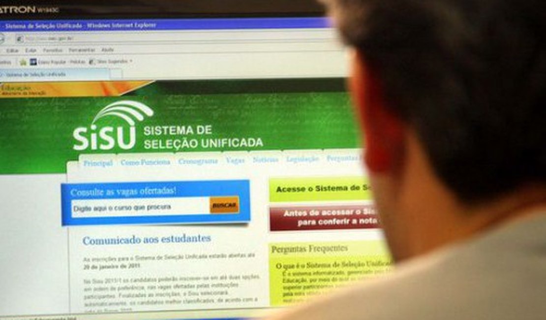 Ministério da Educação divulga resultado da 1ª edição do Sisu