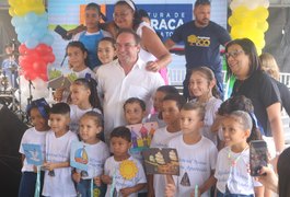 Prefeito Luciano Barbosa inaugura Creche no Conjunto Nossa Senhora Aparecida, em Arapiraca; assista