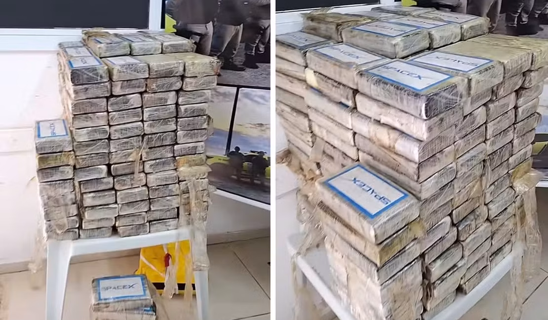 Avião carregado com 180 kg de cocaína cai em canavial de Coruripe e piloto morre na hora
