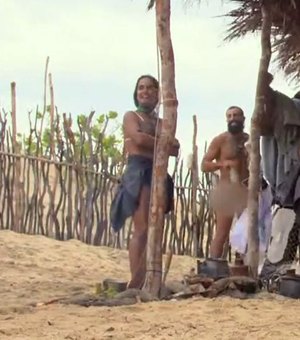 VÍDEO. Kaysar ousa, fica pelado em No Limite e arranca gargalhada de colegas de tribo