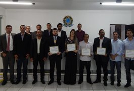 Delegado Thiago Prado e equipe são homenageados em Craíbas