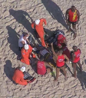 Turista de Minas que chegou ao Rio em excursão morre afogada na Praia de Copacabana