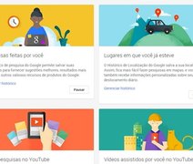 Controle o que o Google sabe sobre você