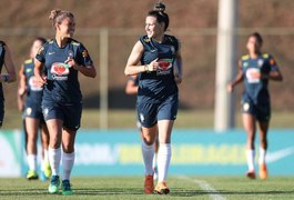 Seleção feminina de futebol já está nos EUA para o Torneio das Nações