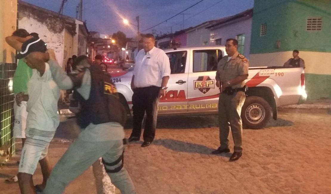 Coronel Lima Júnior participa de operação em Arapiraca