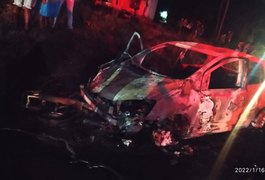 Colisão entre carro e moto deixa um morto e outro ferido em Belém, AL