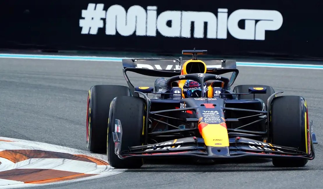 Verstappen, da Red Bull, é o mais rápido em treino para GP de Miami