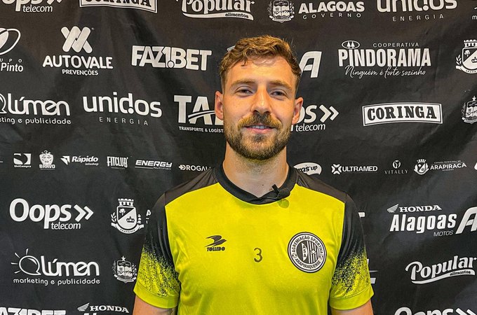 'Quero marcar meu nome no ASA', diz zagueiro Jan Pieter que marcou o primeiro gol do GIGANTE na pré-temporada 2026