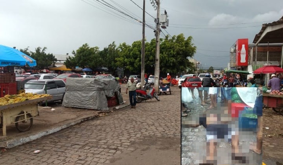 Homem de 30 anos fica ferido após sofrer golpe de arma branca durante discussão, em Arapiraca