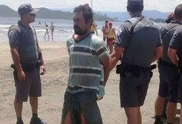 Guarda-vidas salva criança de 'tarado' em praia de SP