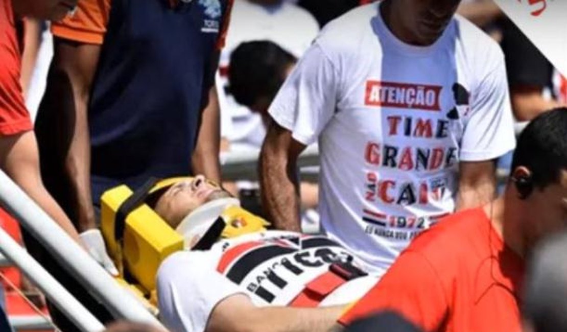 Vídeo. Torcedor cai da arquibancada superior do Morumbi durante jogo do São Paulo