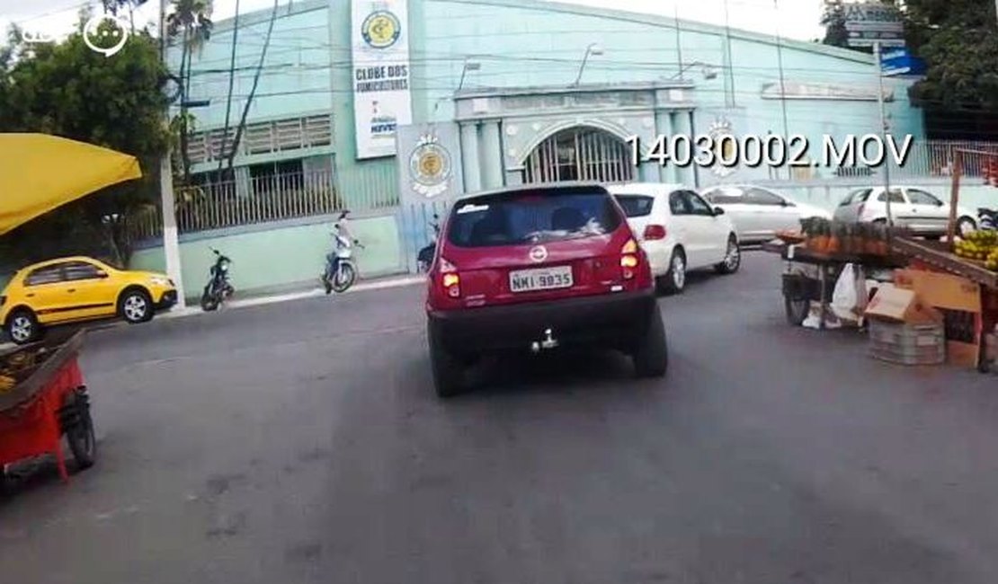 Vídeo mostra motorista fugindo após atropelar criança de 8 anos em Arapiraca